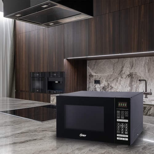 Microondas 1.1 Pies, Negro Oster