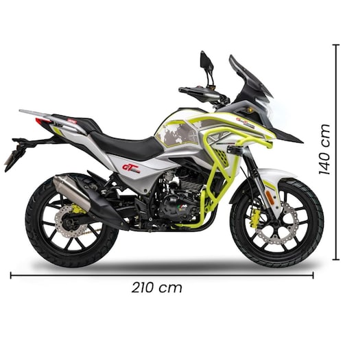 Motocicleta Mb Motos Gran Turismo 300Cc Blanca 2025
