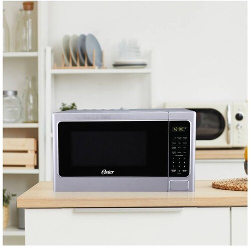 Microondas 1.1 Pies Plata Oster