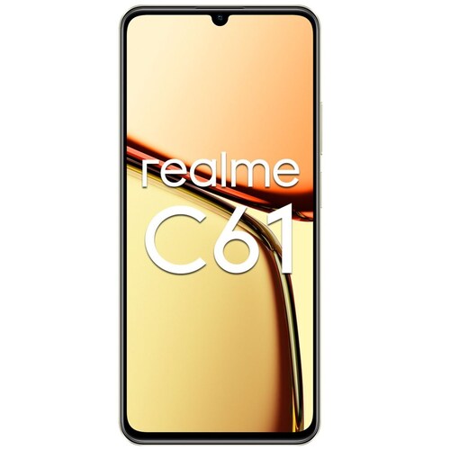 Celular Realme C61 256Gb Color Dorado R9 (Telcel)