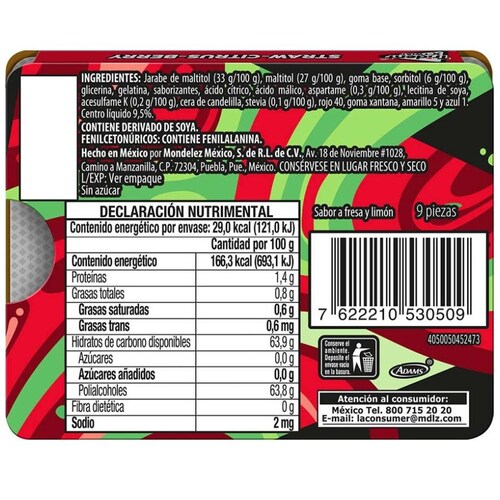 Trident Twist Strawberry 18X8X17.5G