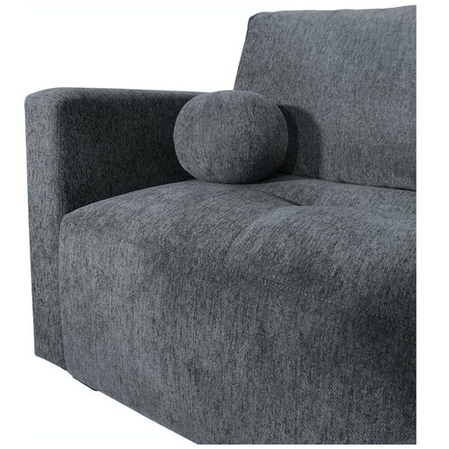 Sala Esquinera Derecha Champ Izar Oxford Gris Gasaru Muebles (Cambiar Fotos)