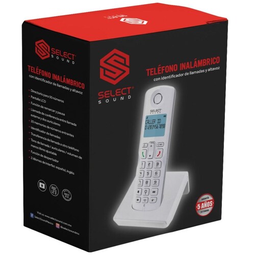 Teléfono Alámbrico Select Sound 8033 Blanco