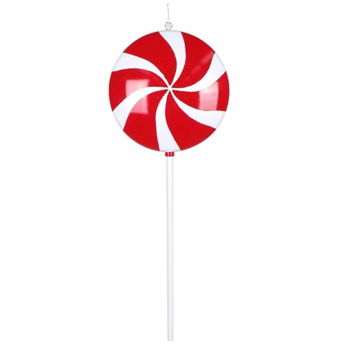 Paleta de Caramelo Rojo Y Blanco 66Cm Gto