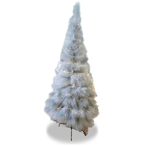 Pino de Pasto de Pampas Sintético Gris 210Cm Gto