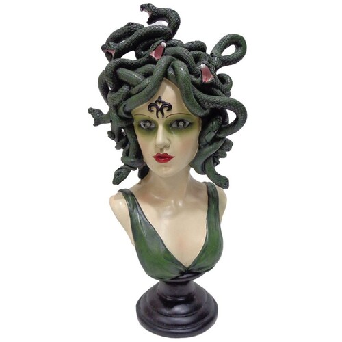 Halloween Busto Medusa con Luz Led 38Cm Gto