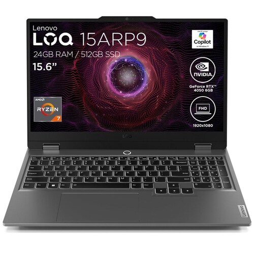 Laptop Gaming Lenovo Loq Nvidia Geforce Rtx 4050 Amd Ryzen 7 24Gb Ram 512Gb Ssd