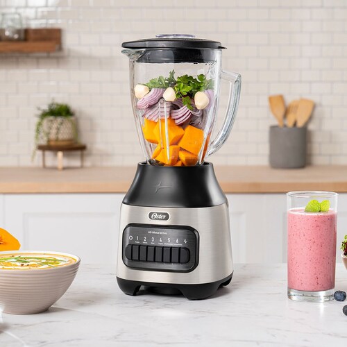Licuadora Value Plus Push Nickel 800W Oster