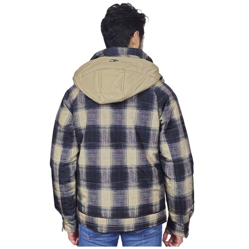 Chamarra Cuadros con Capucha para Hombre O'neill