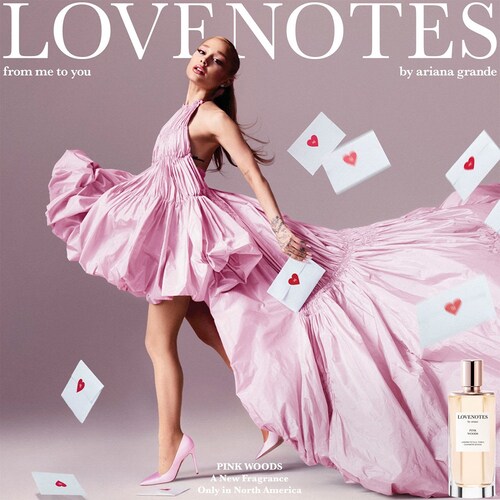 Eau de Parfum Ariana Grande Lovenotes Pink Woods 125 Ml para Mujer