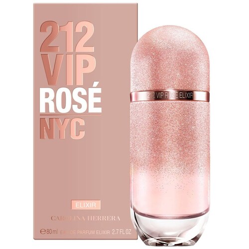 Eau de Parfum Carolina Herrera 212 Vip Rosa© Elixir 80Ml para Mujer