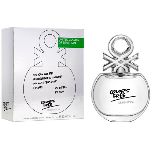 Perfume Benetton Colors Free 80 Ml para Mujer
