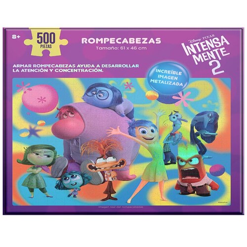 Rompecabezas Intensamente 2 Edición Limitada 500 Pzs Novelty