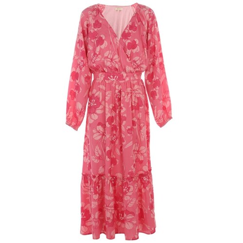 Vestido Largo con Estampado Floral Lifestyler para Mujer