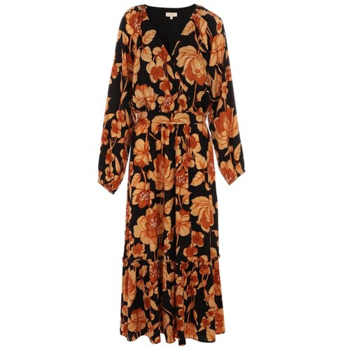 Vestido Largo con Estampado Floral Lifestyler para Mujer
