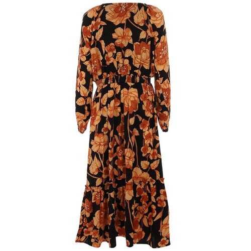 Vestido Largo con Estampado Floral Lifestyler para Mujer