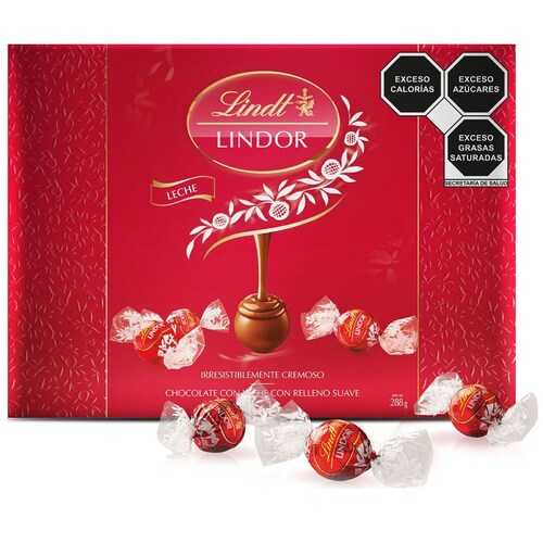 Caja de Regalo con Chocolates de Leche 288 G Lindt