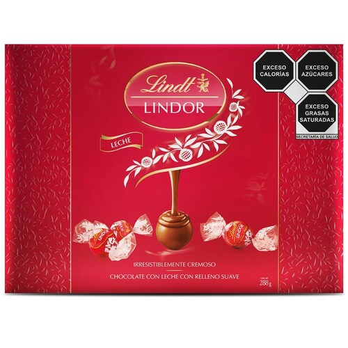 Caja de Regalo con Chocolates de Leche 288 G Lindt