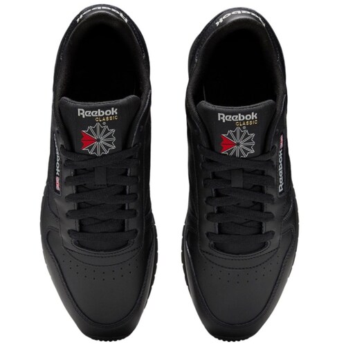Tenis Classic Leather Negro Reebok para Hombre