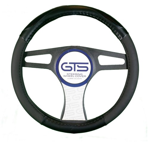 Funda Cubre Volante Negro con Textura Gts