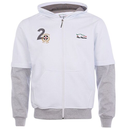 Sudadera Blanca Indianapolis Hombre Pole Position