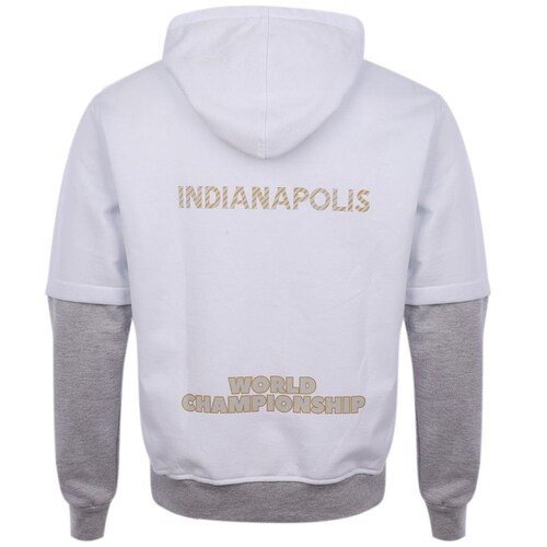 Sudadera Blanca Indianapolis Hombre Pole Position