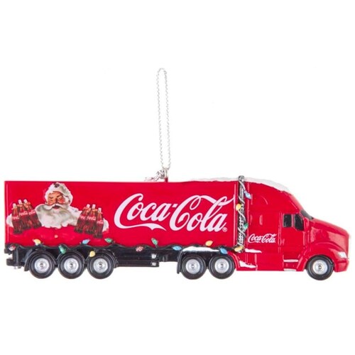 Coca-Cola Tráiler Rojo Santa 12 Cm Kurts