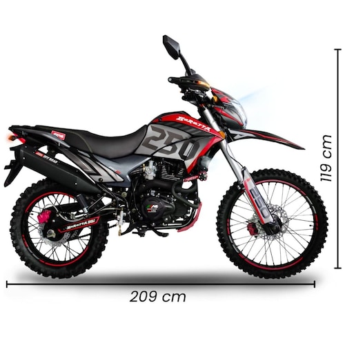 Motocicleta Beretta Gt Line 250Cc Roja 2025
