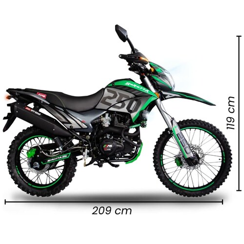 Motocicleta Beretta Gt Line 250Cc Verde 2025