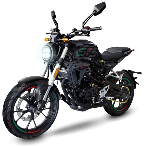 Motocicleta Sf501 R Line 250Cc Negra 2025