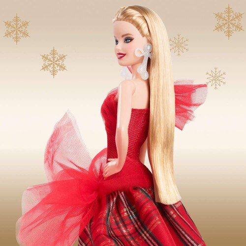 Barbie Signature Muñeca Colección Holiday Doll Cabello Rubio