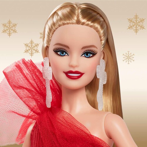 Barbie Signature Muñeca Colección Holiday Doll Cabello Rubio