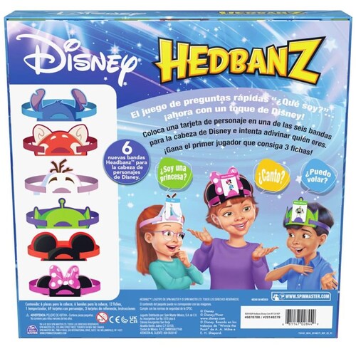 Hedbanz Disney Refresh Spin Master