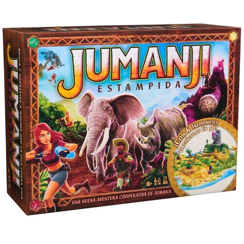 Juego Jumanji la Estampida Spin Master