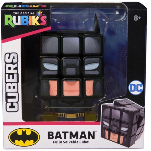 Cubo 3X3 Cubers Asst Batman Spiderman Iron Man Black Panther Spin Master