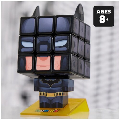 Cubo 3X3 Cubers Asst Batman Spiderman Iron Man Black Panther Spin Master