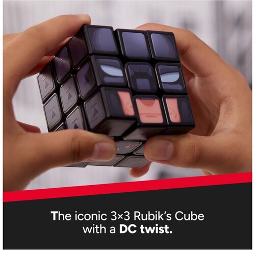 Cubo 3X3 Cubers Asst Batman Spiderman Iron Man Black Panther Spin Master