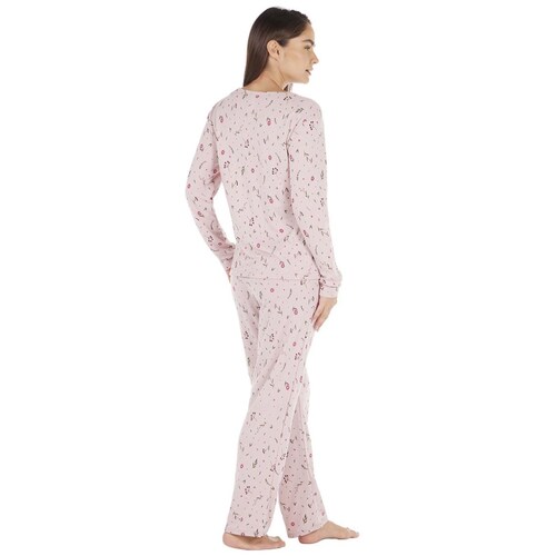 Pijama de Manga Larga para Mujer Tops & Bottoms