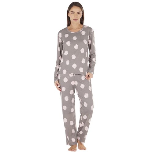 Pijama de Manga Larga para Mujer Tops & Bottoms