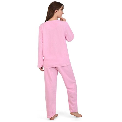 Conjunto Pijama Night Stars Micro Polar para Mujer
