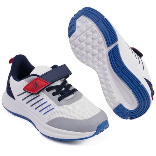 Tenis con Velcro 17-22 Blanco Original Penguin para Niño