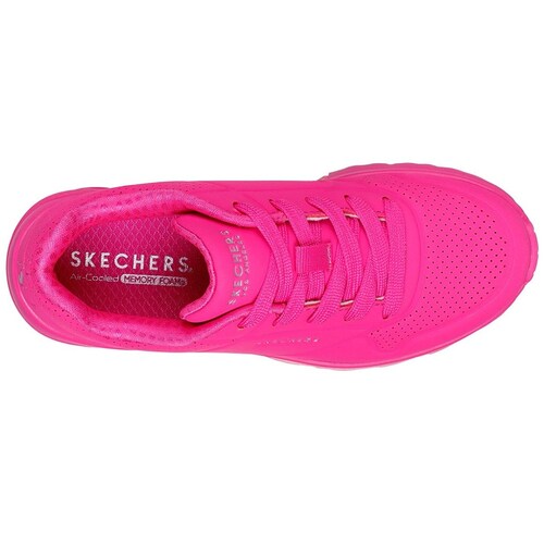 Tenis con Augeta 17-25 Rosa Skechers para Niña
