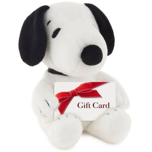 Tarjetero de Felpa Peanuts Snoopy Hallmark