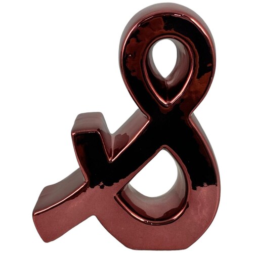 Figura Decorativa de Símbolo Rojo Scarlet Concepts