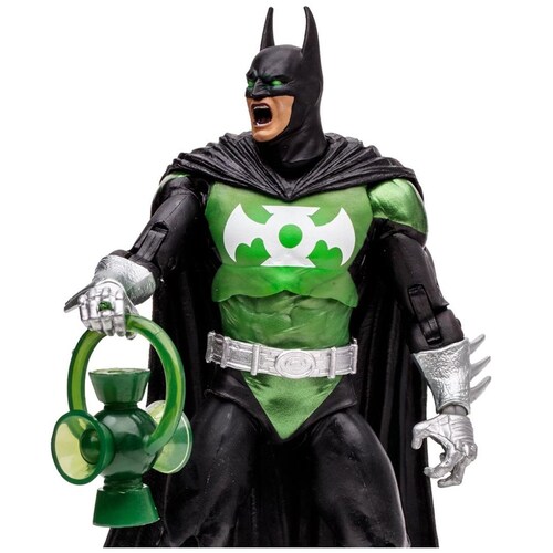Figura 7" Dc Mcfarlane Collector Edition Wv3 Batman Como Linterna Verde Spin Master