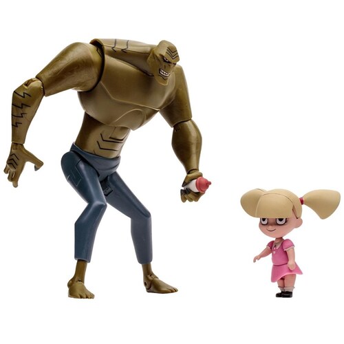 Figura 6" Killer Croc con Baby Doll (The New Batman Adventures Wv1)