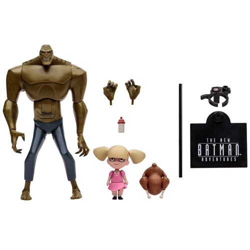 Figura 6" Killer Croc con Baby Doll (The New Batman Adventures Wv1)