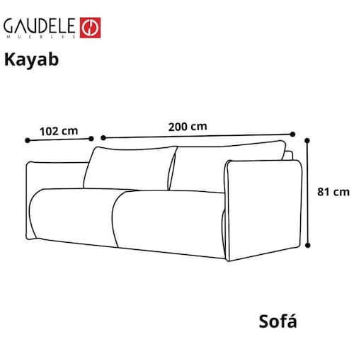 Sofá Kayab Gaudele
