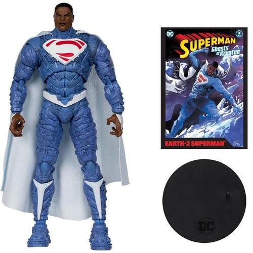Figura 7" Earth-2 Superman (Con Cómic) Spin Master