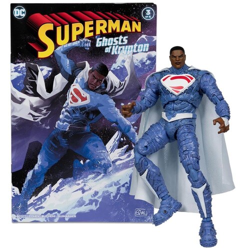 Figura 7" Earth-2 Superman (Con Cómic) Spin Master